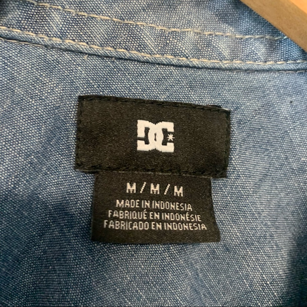 DC | Denim-like Button Up - Picture 12 of 13